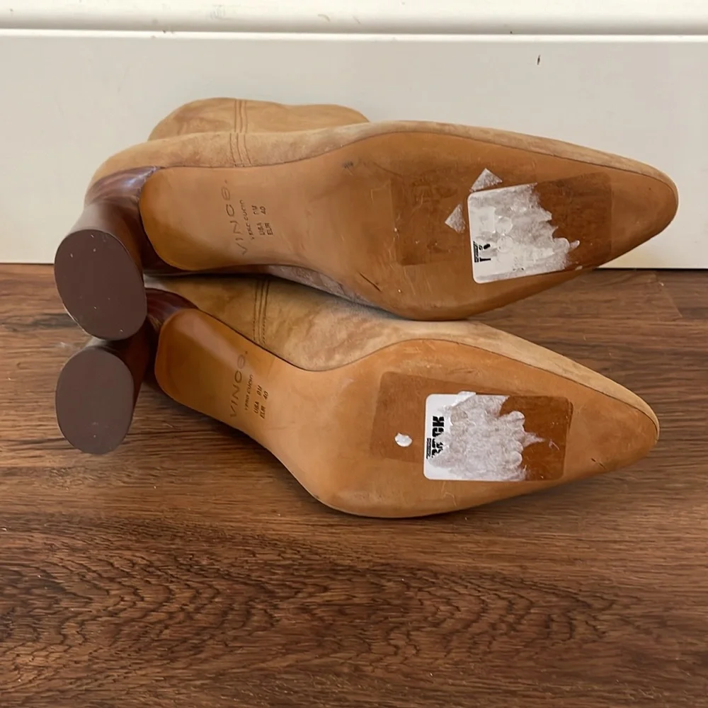 New Vince Hillside Suede Ankle Booties